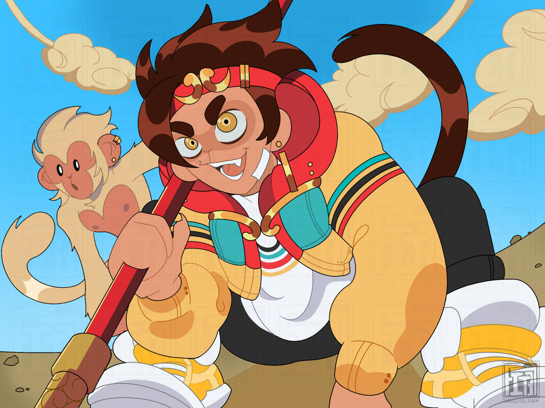 Fanart: Lego monkie kid